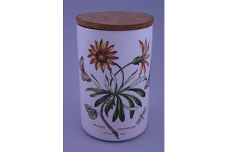 Sell Portmeirion Botanic Garden - Older Backstamps Storage Jar + Lid Size represents height. Arctotis Grandiflora - African Daisy 7 3/4"