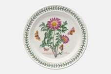 Portmeirion Botanic Garden - Older Backstamps Dinner Plate Chrysanthemum Coccineum - Flowered Chrysanthemum 10 3/8" thumb 1