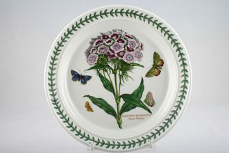 Portmeirion Botanic Garden - Older Backstamps Salad/Dessert Plate Dianthus Borrbatus - Sweet William 8 1/2"