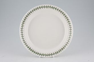 Portmeirion Botanic Garden - Older Backstamps Salad/Dessert Plate Rim Leaf Pattern Only 8 1/2"