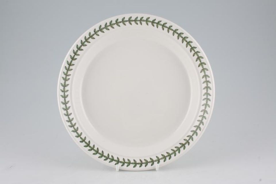 Portmeirion Botanic Garden - Older Backstamps Salad/Dessert Plate Rim Leaf Pattern Only 8 1/2"