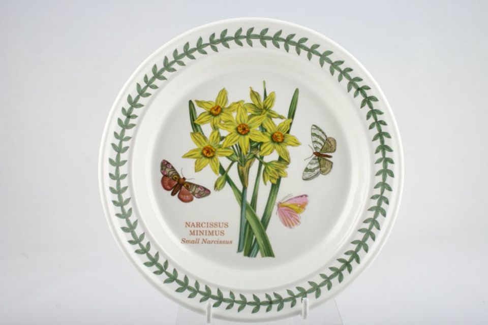 Portmeirion Botanic Garden - Older Backstamps Tea / Side Plate Narcissus Minimus - Small narcissus 7 1/4"