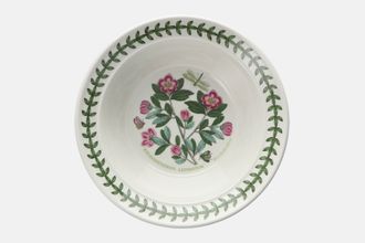 Sell Portmeirion Botanic Garden - Older Backstamps Rimmed Bowl Rhododendron Lepidotum - Rhododendron - name inside bowl 6 1/2"