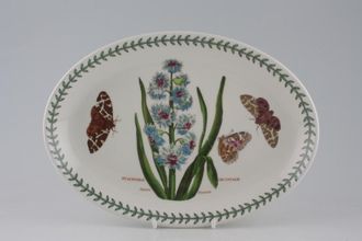 Sell Portmeirion Botanic Garden - Older Backstamps Oval Plate Hyacinthus Orientalis - Eastern Hyacinth - Not Rimmed 10 5/8"