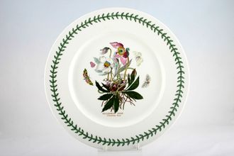 Sell Portmeirion Botanic Garden - Older Backstamps Round Platter Helleborus Niger - Christmas Rose 13 1/4"