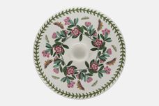Portmeirion Botanic Garden - Older Backstamps Vegetable Tureen with Lid Drum Shape - Rhododendron Lepidotum - Rhododendron - no name 7 3/4" x 3 1/2" thumb 4