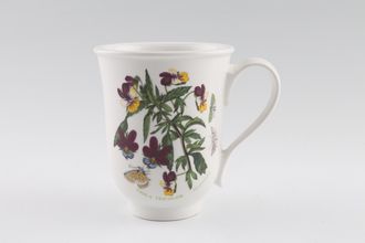 Sell Portmeirion Botanic Garden - Older Backstamps Mug Bell shape - Viola Tricolor - Heartsease - named 3 3/8" x 4 1/8"