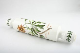 Sell Portmeirion Botanic Garden - Older Backstamps Rolling Pin Arctotis Grandiflora - African Daisy - name on item 13 3/4"