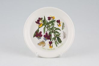 Sell Portmeirion Botanic Garden - Older Backstamps Sweet Dish Viola Tricolor - Heartsease - named 4 5/8"