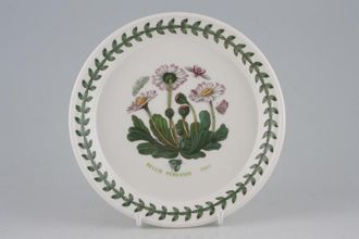 Portmeirion Botanic Garden - Older Backstamps Tea / Side Plate Bellis Perennis - Daisy 6"