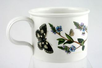 Sell Portmeirion Botanic Garden - Older Backstamps Jumbo Cup Drum Shape - Veronica Chamaedrys - Speedwell - name on cup 4 3/8" x 3 1/4"