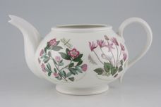 Portmeirion Botanic Garden - Older Backstamps Teapot Various Flowers 2pt thumb 2