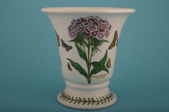 Sell Portmeirion Botanic Garden - Older Backstamps Vase Dianthus Barbatus - Sweet William - name on vase 8" x 8 3/8"
