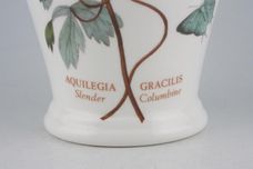 Portmeirion Botanic Garden - Older Backstamps Vase Canton Shape - Aquilegia Gracilis - Slender Columbine 6 3/4" thumb 2