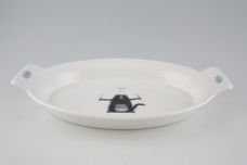 Portmeirion Splat Serving Dish Oval Gratin Dish - eared 12 3/4" thumb 2
