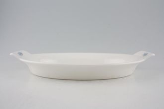 Portmeirion Splat Serving Dish Oval Gratin Dish - eared 12 3/4"