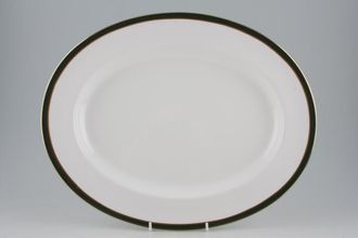 Spode Consul - Leather Green Oval Platter 15"