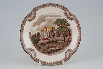 Johnson Brothers Old Britain Castles - Brown Tea Saucer Coloured pattern 5 5/8"