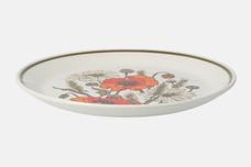 Meakin Poppy - Ridged and Rounded Bases Breakfast / Lunch Plate Rounded 8 3/4" thumb 2
