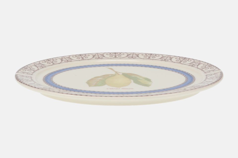 Wedgwood Sarah's Garden - Cream and Terracota Butter Dish Base Only Blue - made only in one colour, see Sarah's Garden Blue
