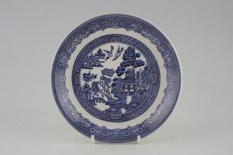Johnson Brothers Willow - Blue Breakfast Saucer Flat 6"