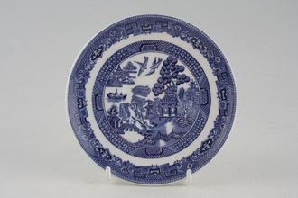 Johnson Brothers Willow - Blue Coffee Saucer 5"