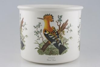 Sell Portmeirion Birds of Britain - Backstamp 2 - Green and Orange Plant Holder 8 3/8" x 6 3/4"