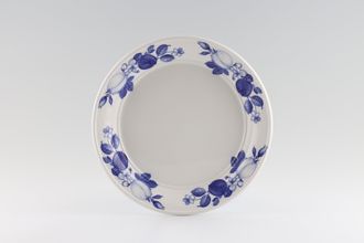 Portmeirion Harvest Blue Salad/Dessert Plate White Cente - No backstamp 8 1/2"
