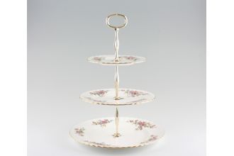 Sell Royal Albert Moss Rose Cake Stand 3 Tier