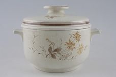 Royal Doulton Sandsprite - thick line - L.S.1013 Casserole Dish + Lid Round. Lugged 2 1/2pt thumb 1