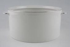 Thomas Medaillon Platinum Band - White with Thin Silver Line Soup Tureen + Lid 4pt thumb 2