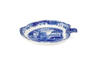 Spode Blue Italian Dish (Giftware) Leaf shape 7" x 4 7/8"