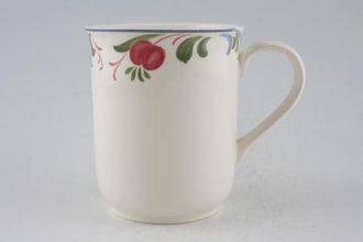 Sell Poole Cranborne Mug Outer rim pattern only - Round shaped ridged handle 3 1/8" x 3 3/4"
