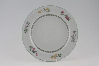Spode Summer Palace - Grey - W150 Dinner Plate No Pattern in Centre 10 1/4"