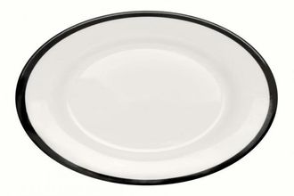 Portmeirion Agapanthus Dinner Plate Black Stripe 11"