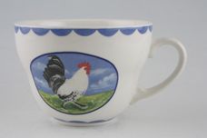 Burleigh Animal Farm Breakfast Cup Cockerel/Geese 4 1/2" x 3" thumb 1