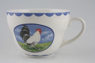 Burleigh Animal Farm Breakfast Cup Cockerel/Geese 4 1/2" x 3"