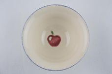 Poole Dorset Fruit Soup / Cereal Bowl Apple - Fruit Inside - 3 Leaves Outside 6 5/8" thumb 2