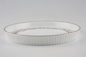 Sell Royal Worcester Holly Ribbons Shortbread Dish 7 1/4"