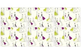 Sell Portmeirion Fifi Placemat Set of 6 12" x 9"