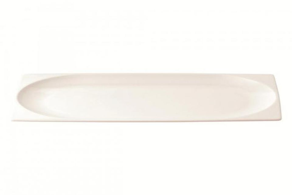 Royal Doulton Mode Platter White 30cm x 16cm