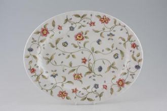 Minton Tapestry - Fluted - S770 Oval Platter 13 1/2"