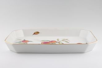 Sell Royal Worcester Evesham - Gold Edge Serving Dish Oblong, Peach 15 1/8" x 8"