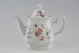 Sell Wedgwood Devon Rose Teapot Octagonal 1 3/4pt