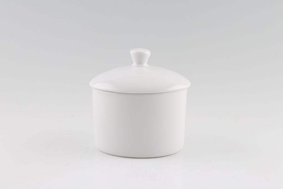 Royal Worcester Classic White - Classics Sugar Bowl - Lidded (Tea)