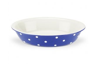 Sell Spode Baking Days - Dark Blue Roaster Oval Rim Dish 12 1/2"