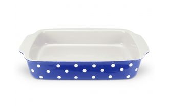 Sell Spode Baking Days - Dark Blue Roaster Rectangular, Handled Dish 15 1/2" x 11"