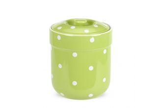 Spode Baking Days - Green Storage Jar + Lid 5 1/2"