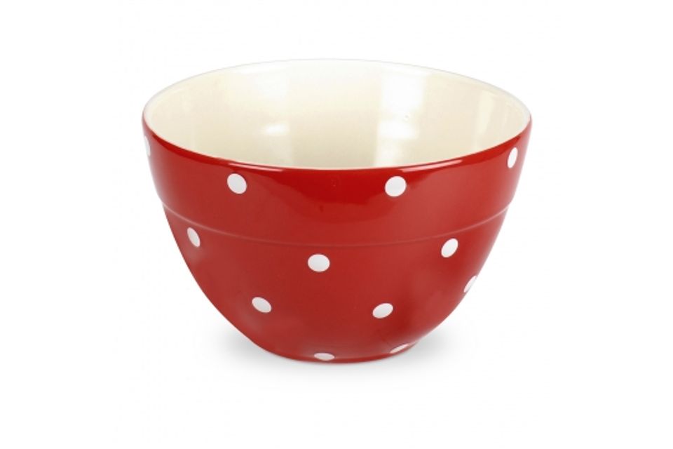 Spode Baking Days - Red Pudding Bowl 6 3/4"