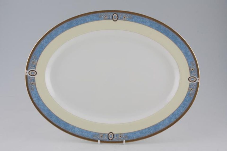 Wedgwood Madeleine Oval Platter 15 1/2"